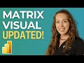 NEW Updates To The Matrix Visual In Power BI May 2024 Update NEW Updates To The Matrix Visual In Power BI May 2024 Update
