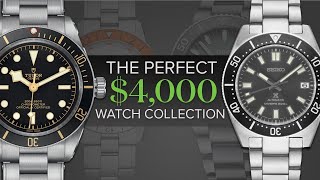 Building the Perfect Watch Collection for $4,000  Over 25 Watches Mentioned & 8 Paths to Take