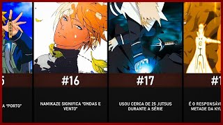 30 FATOS INTERESSANTES sobre MINATO NAMIKAZE que você provavelmente NÃO SABIA