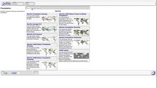 seasonal precipitation anomaly