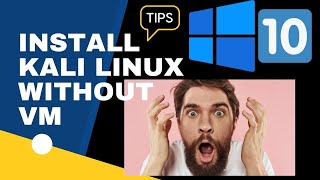 How to install Kali Linux with wsl command || without virtual machine || Windows 10 || VERY EASY