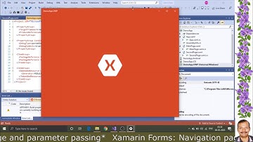 Xamarin Forms: Navigation Page and Passing parameters