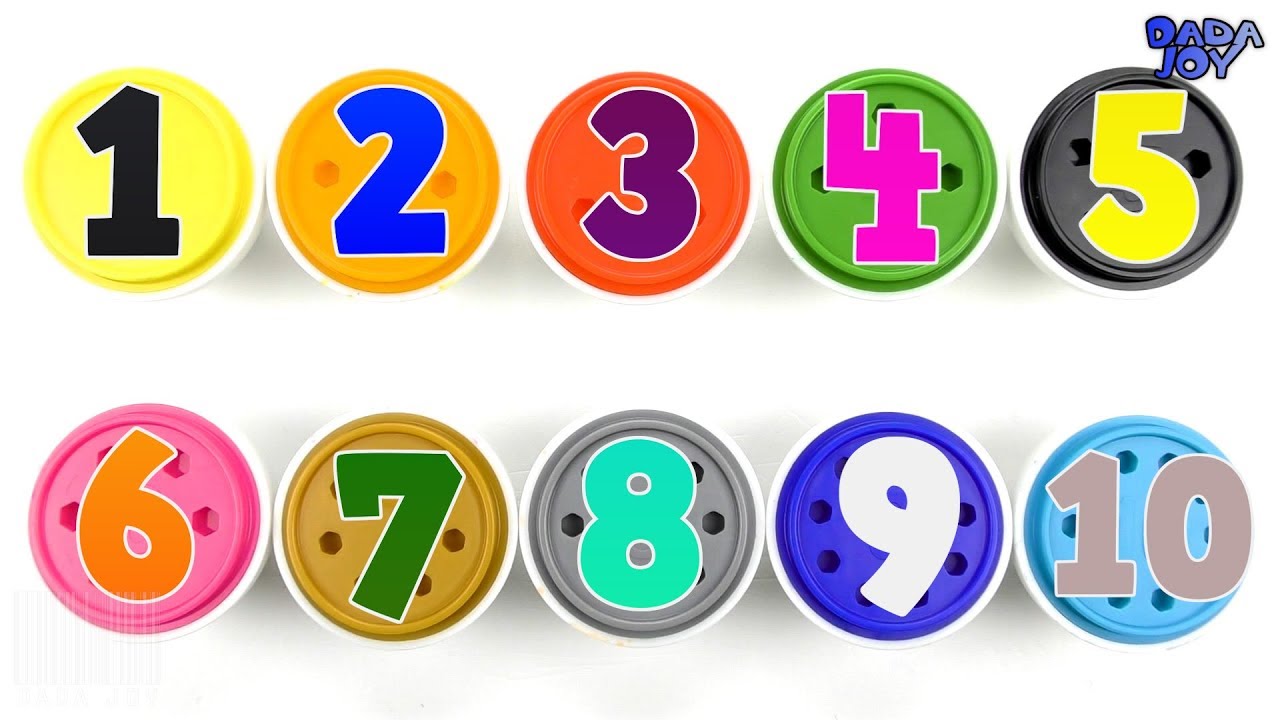 12345 Los Numeros Aprender A Contar 1234 Numeros 1 10 Aprender Colores Youtube