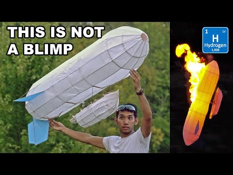 Video: DIY rádiem řízený vzducholoď