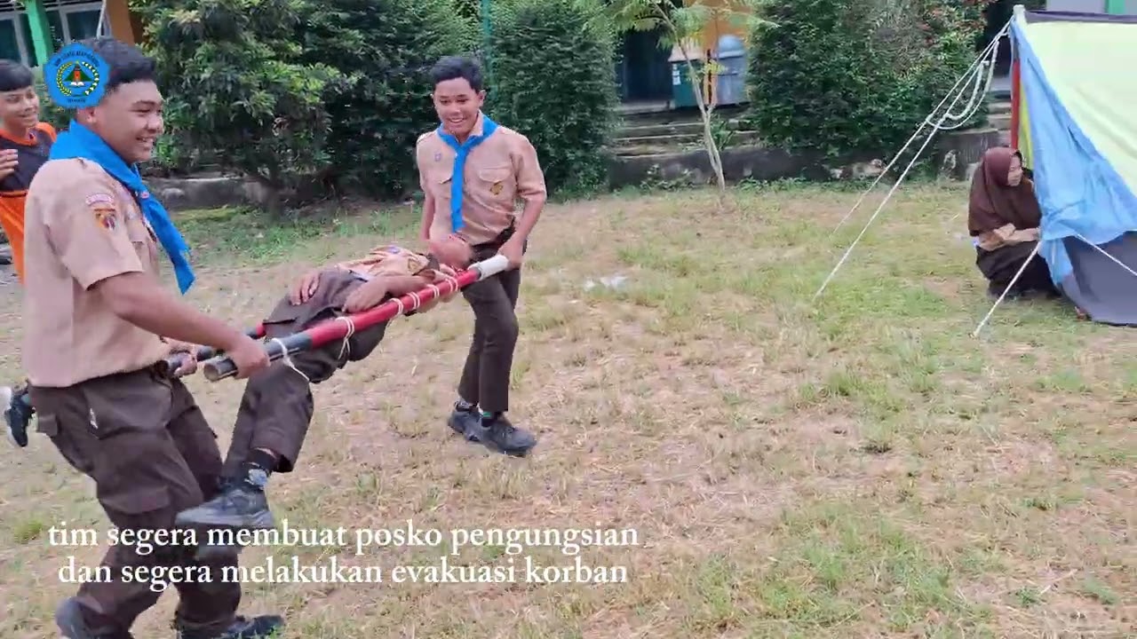 SIMULASI HARI KESIAPSIAGAAN BENCANA 2025 SMP 3 SATAP GEBOG