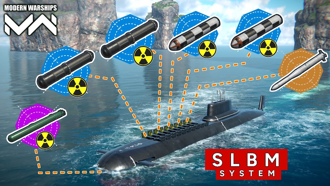Upgraded RSM-56 and R-39 SLBM System Built Submarine/Modern Warships _ ( Alpha Server )
