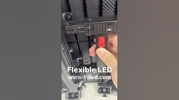 Concave/Convex flexible LED screen, pitch 1.9/2.6/2.9/3.9mm, indoor/outdoor. #ledscreen #leddisplay