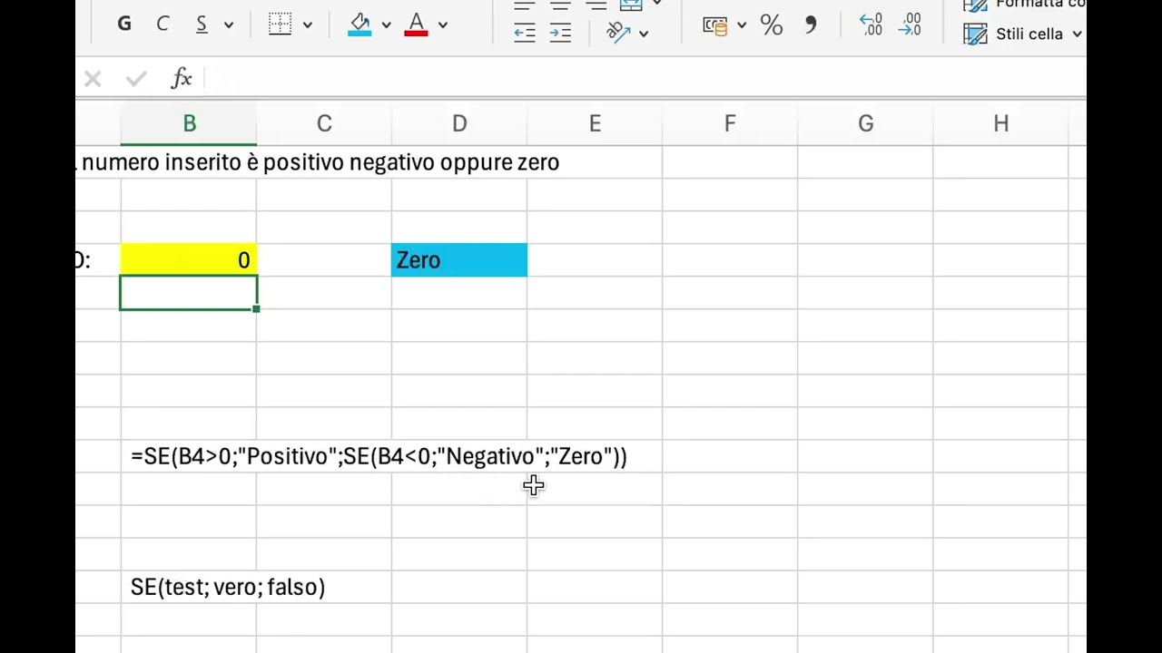 Excel - Funzioni SE annidate