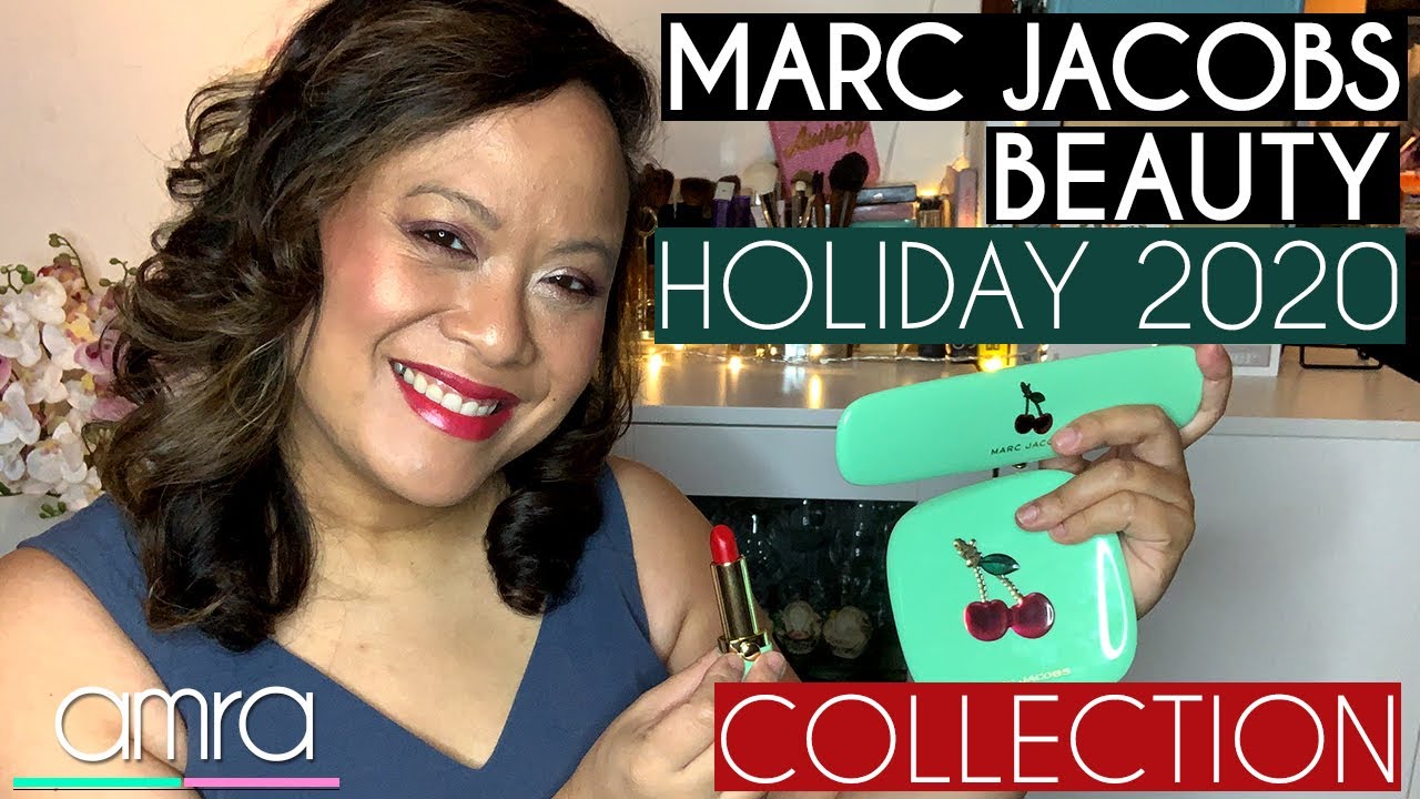 Marc Jacobs Holiday 2020 Collection - with Remarcable Foundation, Accomplice Concealer & Lip Oil