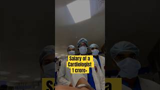 Salary of a cardiologist | crores in an year? 🤑 #aiims #neet2025 #neet2024 #cardiologist
