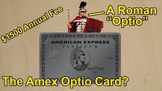 New Amex Card Called "Optio"? $1500 per year, Delta Gold etc...