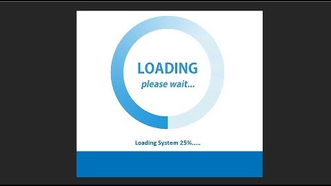 LOADING SCREEN IN MS ACCESS