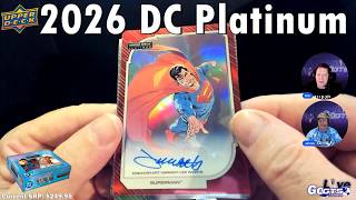 Box Break | 2026 Upper Deck DC Platinum Trading Cards
