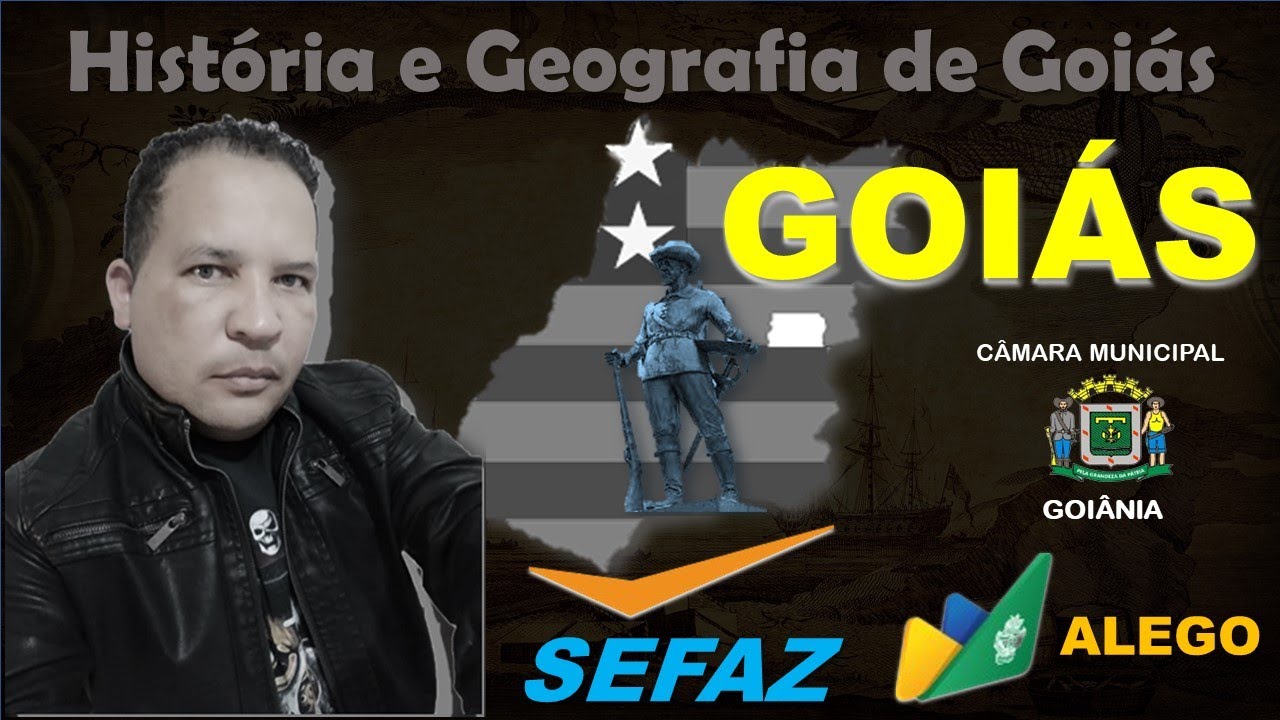 (SEFAZ-GO)REALIDADE ÉTNICA, SOCIAL, HISTÓRICA, GEOGRÁFICA, CULTURAL, POLÍTICA E ECONÔMICA DE GOIÁS
