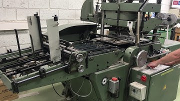 KGT - 76451 - Kolbus embossing machine - PE 48 - age 1989