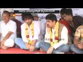 Hero Aditya Om Sits On Dharna at Film chamber Over Friend Request Film Issue