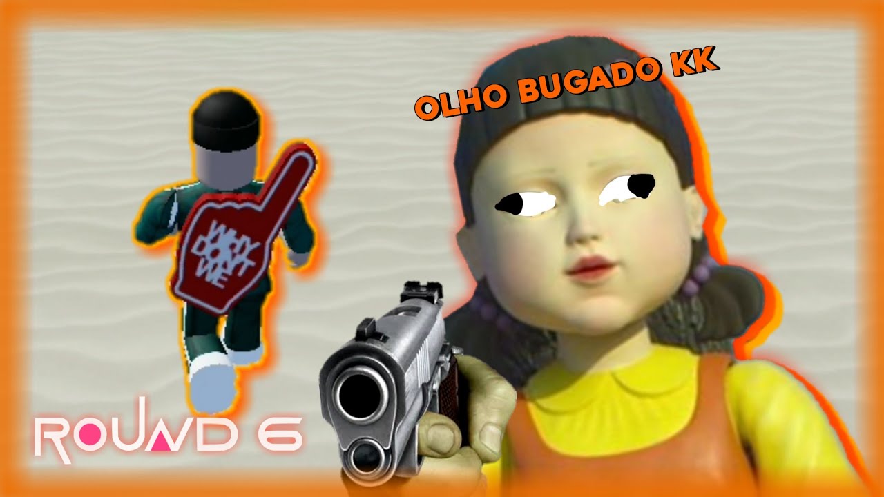 Fizeram o Round 6 no Roblox -oxi-