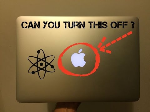 It Possible To Turn Off The Glowing Apple Logo On -