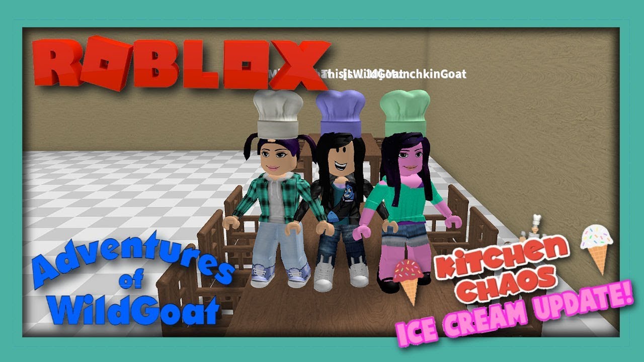 Roblox Kitchen Chaos Ice Cream Update Youtube - kitchen chaos roblox