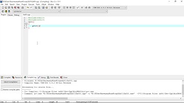 สอนวิธีการใช้โปรแกรม Dev C++ ง่ายๆๆ