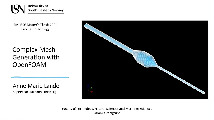 Master's Thesis - Complex Mesh Generation with OpenFOAM