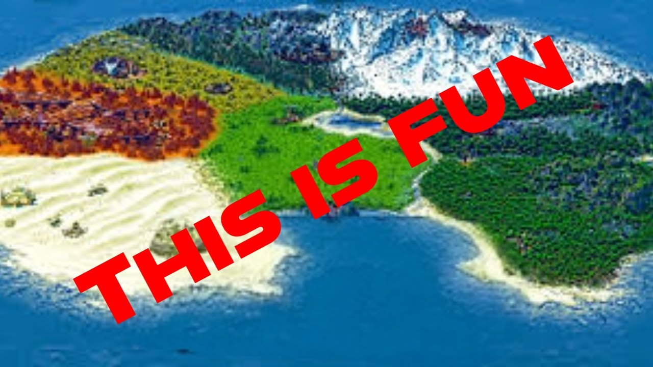 Minecraft Ultimate Survival World Gameplay Episode 1 - YouTube