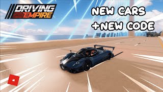 4 New Cars Update Review + New Code | Roblox Driving Empire 2021