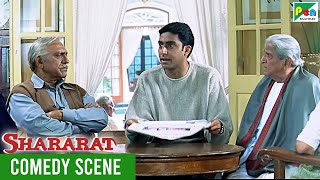 Shararat - Funny Scene | Abhishek Bachchan, Hrishitaa, Amrish Puri | Full Hindi Movie
