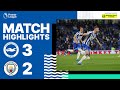 PL Highlights: Albion 3 Man City 2