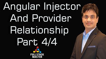 Angular Injector And Provider Relationship | Tutorial | Part 4/4