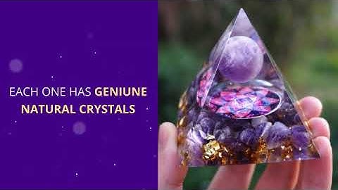 Orgonite Pyramid - Video Demo 1