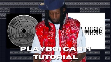 How To make DARK Playboi Carti Type Beats For I AM MUSIC (FL Studio Tutorial)
