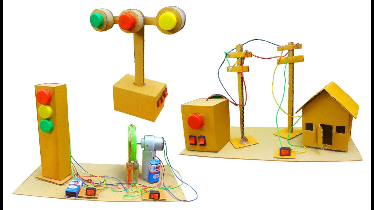 3 best science project item made of cardboard - YouTube
