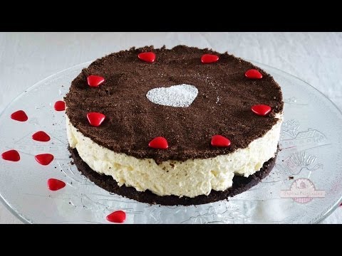 Tarta de Nata - Tarta de Oreo - Tarta #Sin Horno