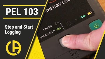 How to manually start and stop a logging session