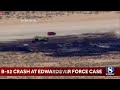 B-52 Stratofortress crashes after takeoff at Edwards Air Force base in California