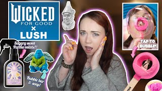 WICKED FOR GOOD X LUSH COLLAB SPOILERS! | Pictures, Scents & Prices!