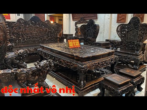 Video Cửu Long Bát Mã siêu phẩm mà bao người mơ ước (đồ gỗ... - youtube