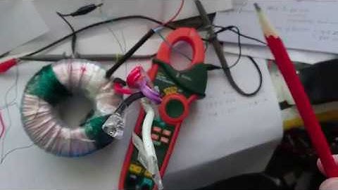 bucking coils in POC transformer efficiency measurement