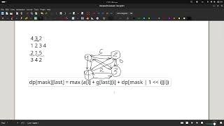 2 - Digit / Bitmask DP (F. Kefa and Dishes)