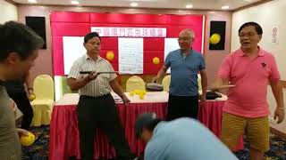 Macau Pickleball - David Wong assisting the start up