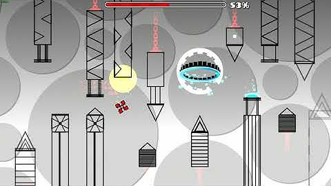 Geometry Dash Hard Demon | line land remake (noobas)