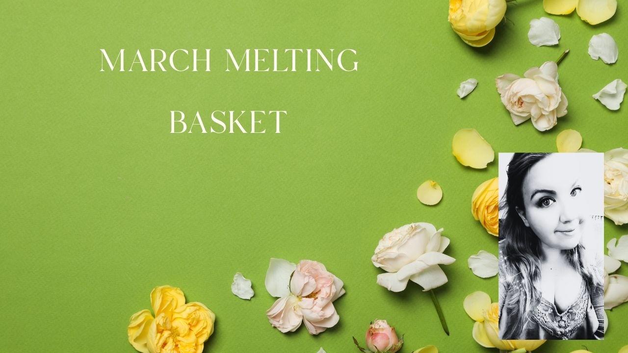 Мартовский набор для растапливания цветов - Мы здесь обожаем цветы!