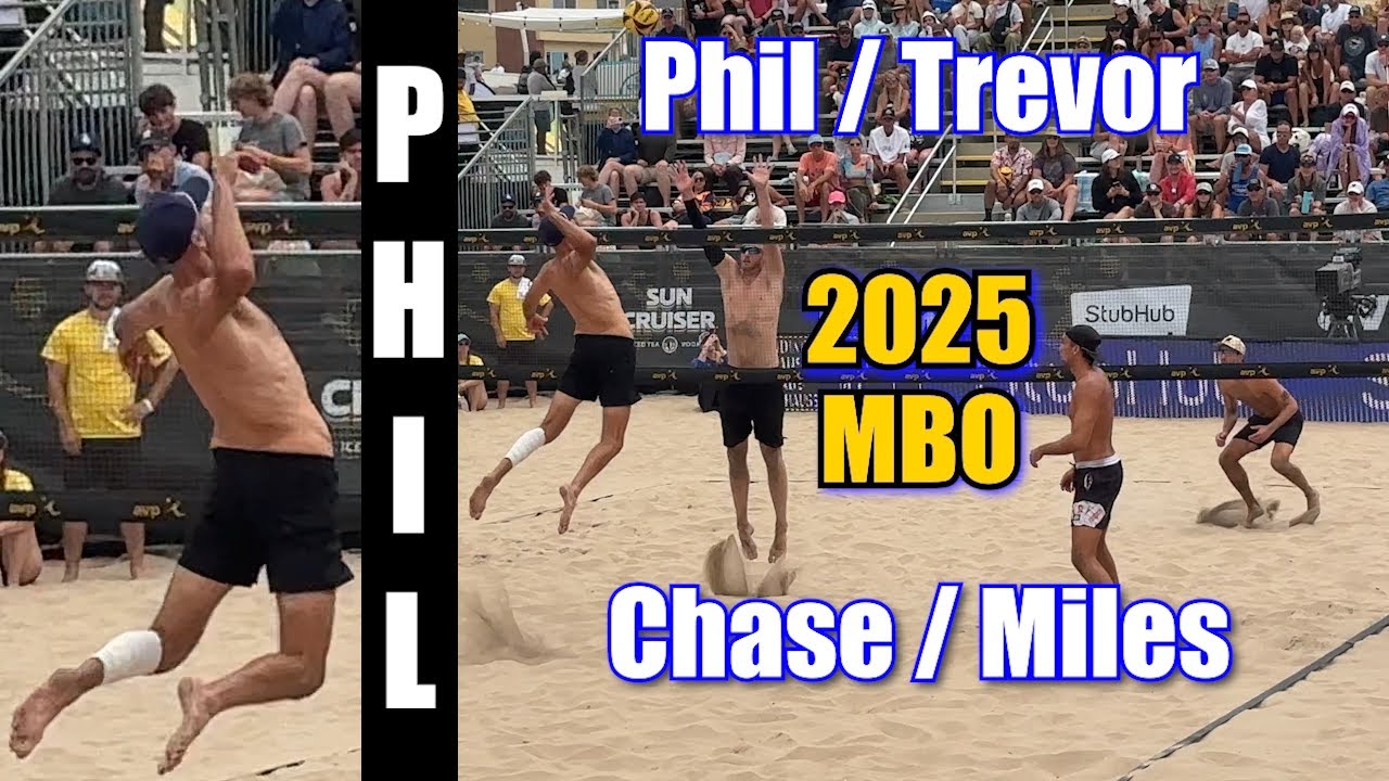 Set 1 Budinger / Evans v Dalhausser / Crabb 2025 Manhattan Beach Open 