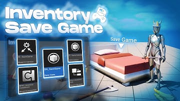 Modular Inventory Save Game System - Unreal Engine 5 Blueprint Tutorial (Inventory System Pt. 2)