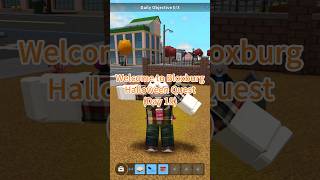 Welcome to Bloxburg Halloween Daily Mission (Day 18 - ring) #roblox #welcometobloxburg #funny #cola