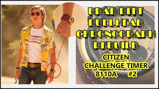 Citizen Bullhed Brad Pitt 8110A Service Rebuild #2