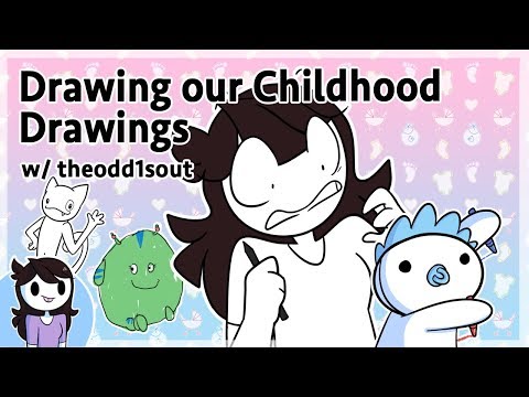 Drawing Our Childhood Drawings W Theodd1sout Youtube