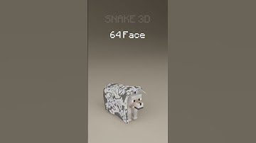 3D CLOTH VS WOLF 😱🐺🤟🏻 #3dart #minecraft #blender3danimation