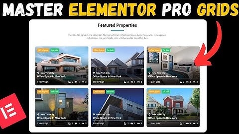 ELEMENTOR PRO GRID Mastery | Bouw een professionele eigenschapssectie in minuten 😳